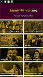 Mobile Screenshot of monty-python.org
